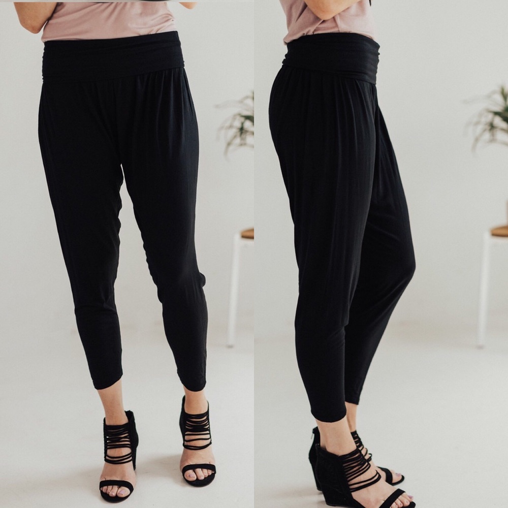 Harem Pant - Black